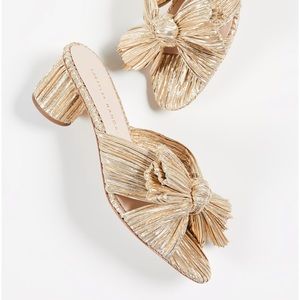 Loeffler Randall Emilia Pleated Knot Sandals